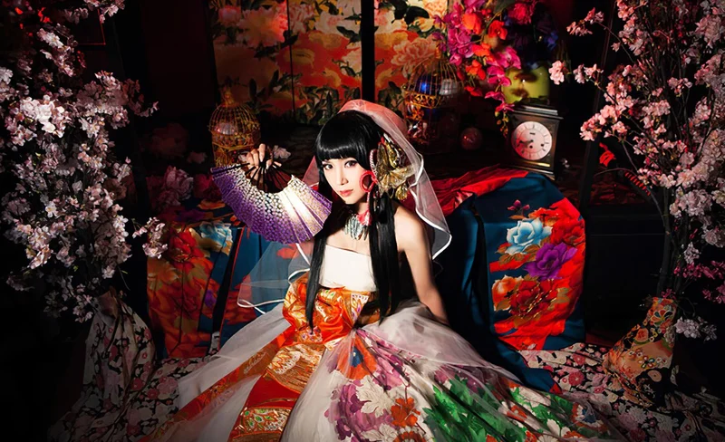 Fancy Kimono Dress up and Photoshoot in Tokyo