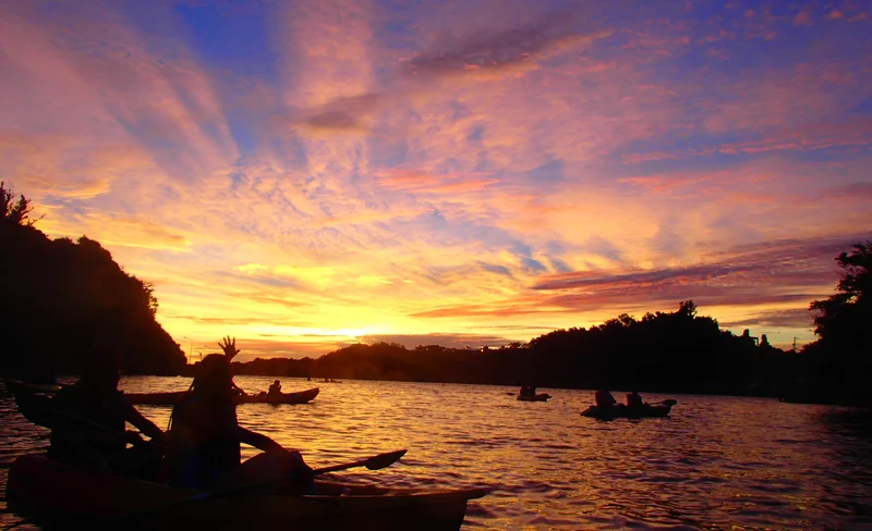 Sunset Kayak Tour in Okinawa