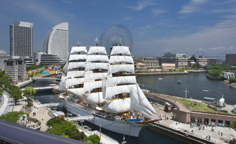 Sail Training Ship NIPPON MARU & Yokohama Port Museum Admission in Yokohama