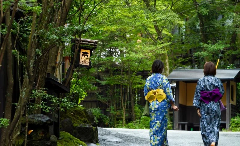 Kurokawa Onsen One Day Tour with Lunch in Kumamoto