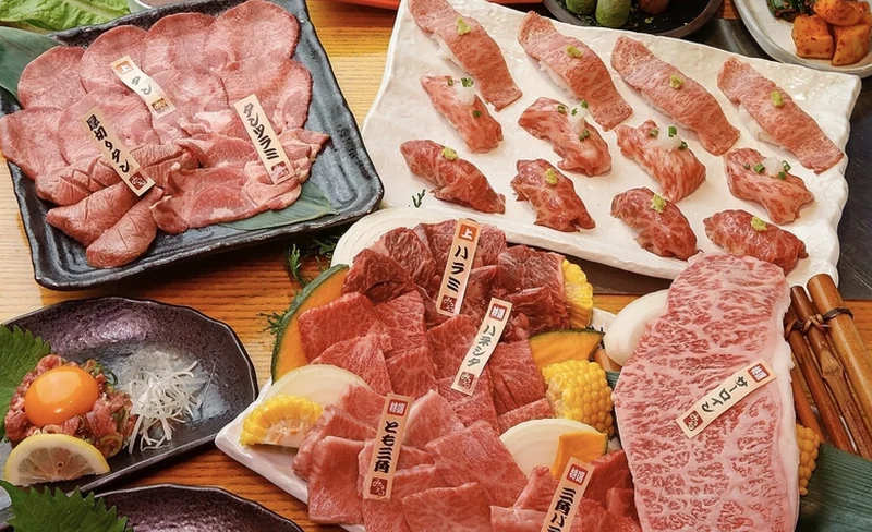 Dotonbori Mitsuru Japanese Style Grilled Meat - Osaka