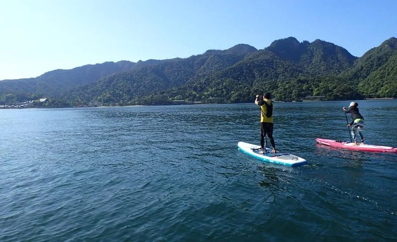 Itsukushima Shrine Stand Up Paddleboard Experience