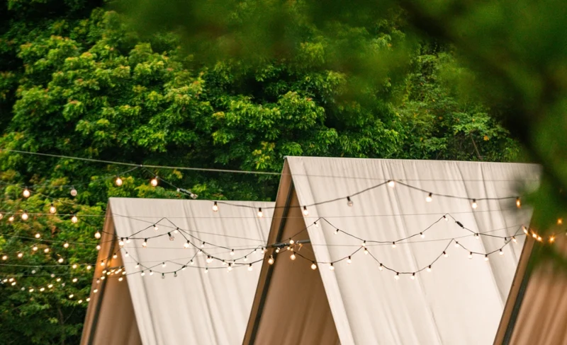 Luxury camping in Taichung｜Cicada says: Quiet in the mountains｜One stay, two meals