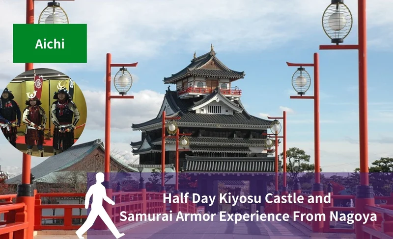 Kiyosu Castle Half Day Tour with Samurai Armor Experience from Nagoya