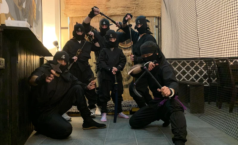 Ninja Experience Cafe in Osaka Dotonbori