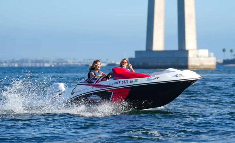 St.Petersburg and Tampa Bay Speedboat Experience in Florida