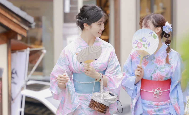 Kimono rental experience (Kyoto/Kiyomizu-dera Kimono Rental Kanwa)