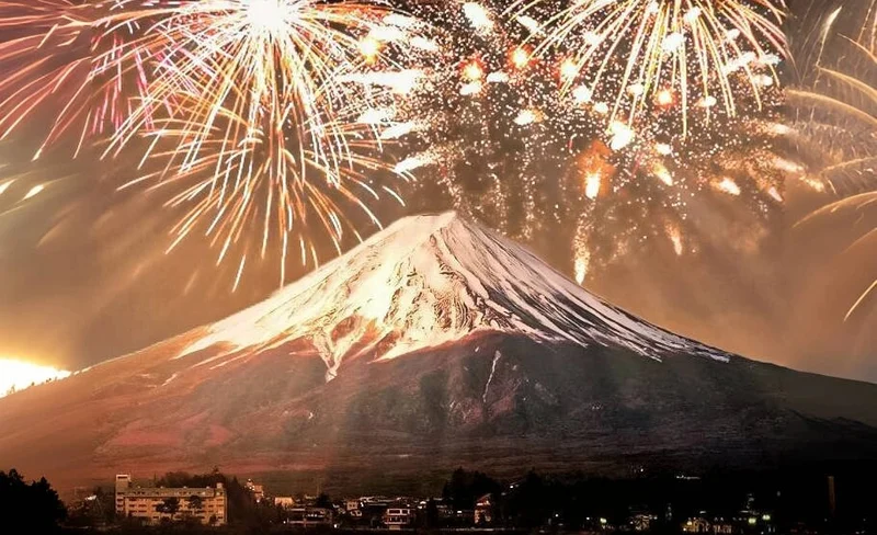 Mt. Fuji and Lake Kawaguchi Fireworks Festival Day Tour (Depart from Tokyo)