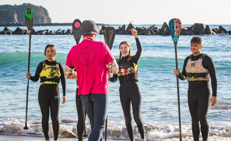 Malibu Point SUP Experience in Chiba