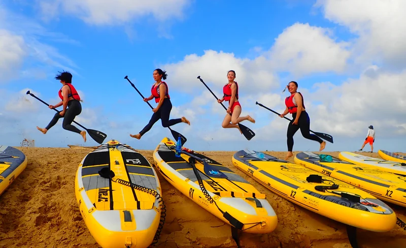 Fulong Shuang River SUP Experience in New Taipei