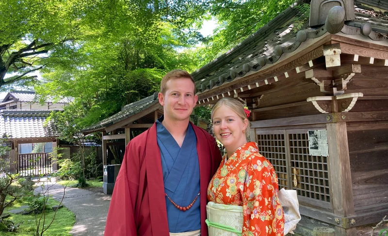 Authentic Tea Ceremony and Omamori Charm Making in Kimono (Miyajima)