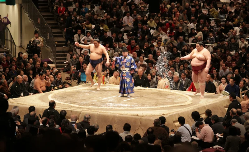 Sumo Tournament Experience in Osaka