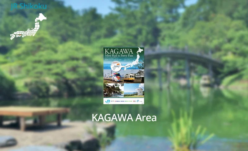 JR Kagawa Mini Rail and Ferry Pass