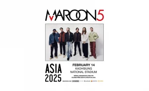 Maroon 5 Concert 2025 Kaohsiung | Maroon 5 Asia 2025 – Kaohsiung | Kaohsiung National Stadium