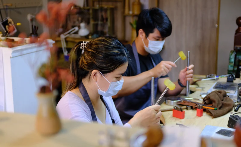 Hualien: One-Day Silversmithing and Silver Ring Experience