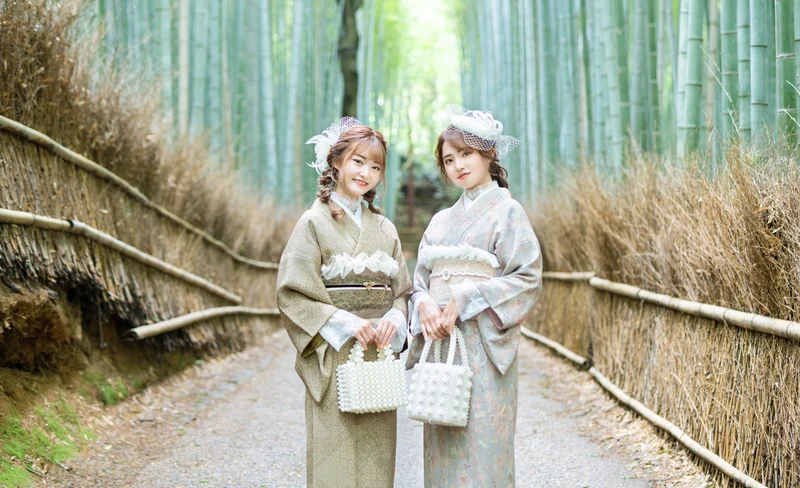 Kimono Rental Experience in Kyoto Arashiyama by KYOLAN