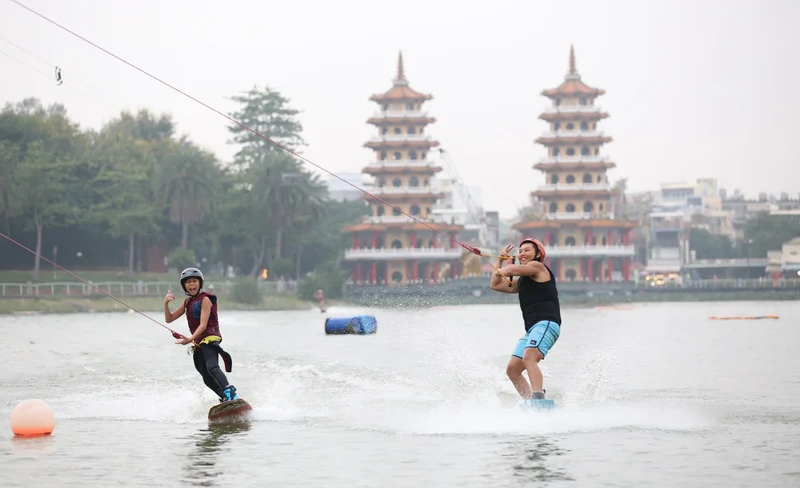 Water skiing experience at Lotus Lake Water Skiing Theme Park