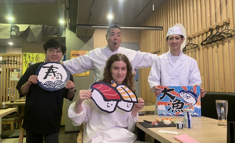 Tokyo Sushi Making Experience & Japanese Cooking Class