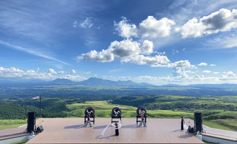 TAO no Oka "Theater in the Sky" LIVE SHOW by DRUM TAO (Oita)