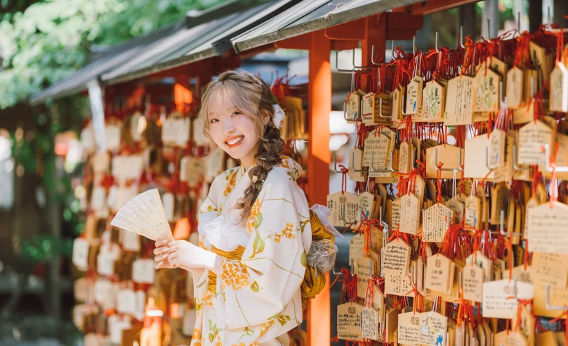 Fushimi Inari Kimono Rental Experience by Rental Kimono First