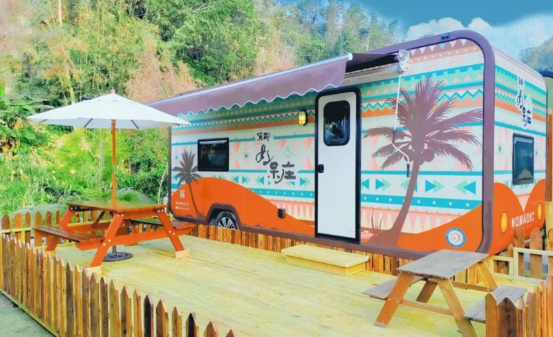 Glamping in Nantou by Haodai Village