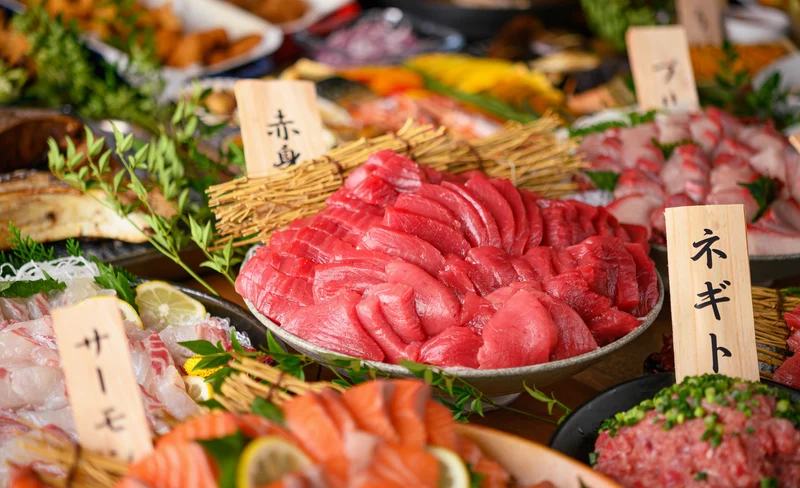 Tokyo Seafood Buffet Restaurant-Iroha, Meal & Tuna Filleting Show