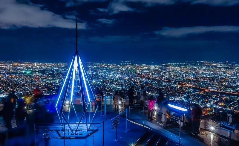 Sapporo Mt. Moiwa & Asahiyama Memorial Park Night View Trip