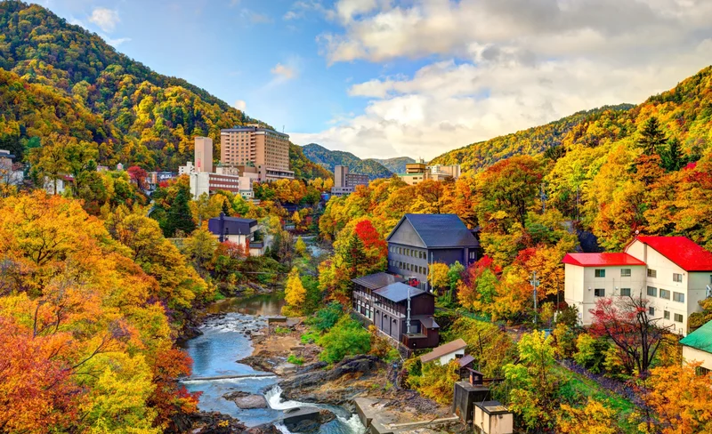 Houheikyou & Fukidashi park Autumn Maple One Day Tour from Sapporo