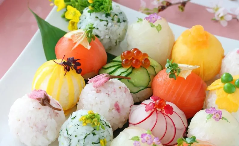 Adorable Temari Sushi Class in Shinjuku