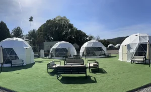 Taichung Camping｜Seaside Boat Tour｜Xiaoqing Starry Sky Camp 3｜8m/6m Ball Starry Sky Tent