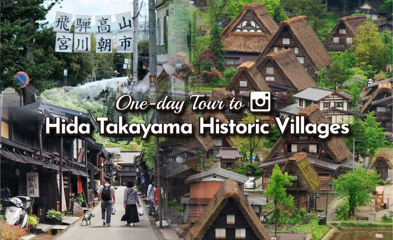 [Nagoya Fairy Tale World Shirakawa-go] Hida Takayama & Ancient Street Stroll & Shirakawa-go Gassho Village Day Tour (Depart from Nagoya)