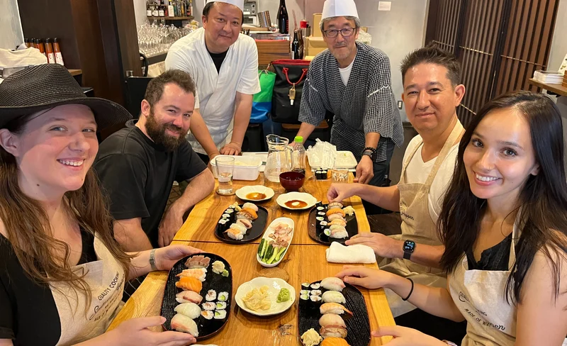 Sushi Making Experience in Kyoto