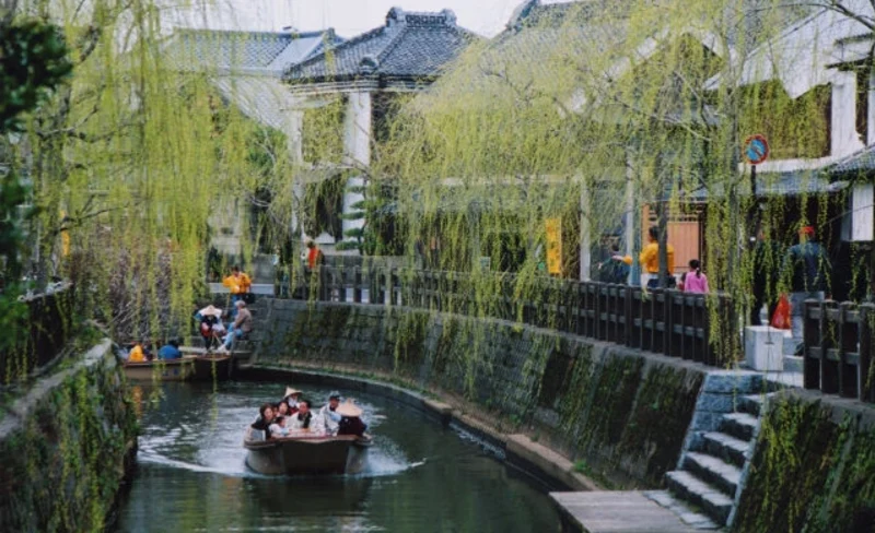 Little Edo Sawara Boat Tour Admission in Katori