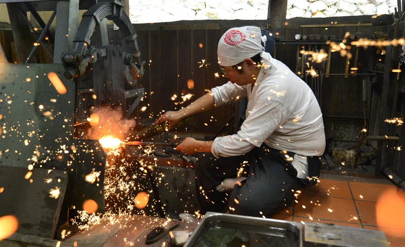 Visit a Certified Swordsmith and Make Your Own Samurai Knife