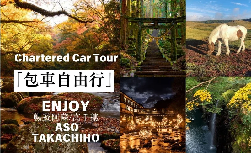 Customized One Day Chartered Car Tour from Kumamoto