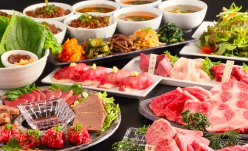 9 Outlets - MANNOYA Japanese Wagyu Yakiniku BBQ Restaurant in Osaka