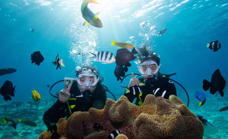 Onna Blue Cave Snorkeling & Diving Experience in Okinawa