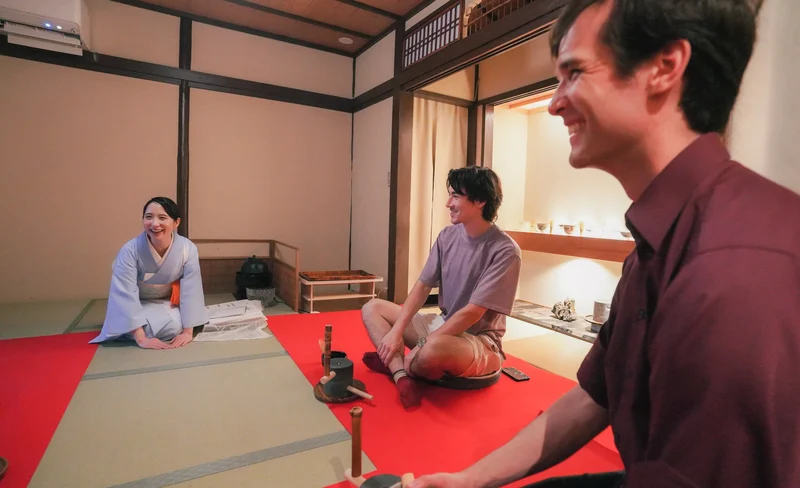 Kyoto Gion Tea ceremony & Wabi-sabi Walking Tour