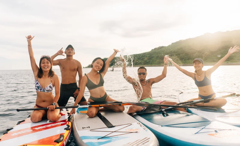 Xiaoliuqiu Coral Sea SUP - SUP / Canoe / Snorkeling Experience