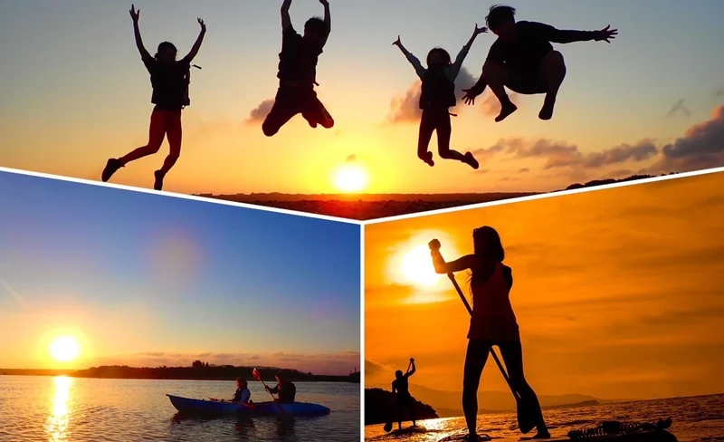 Ishigaki Island: Choose from a variety of sunset SUP and canoe tours to enjoy the sunset