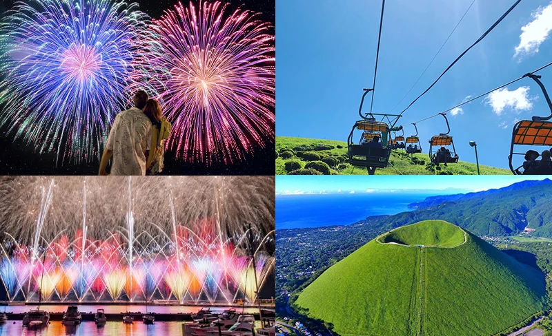 [Atami Fireworks] Shizuoka Izu Atami Fireworks Festival & Izu Omuroyama Cable Car Day Tour (Depart from Tokyo)