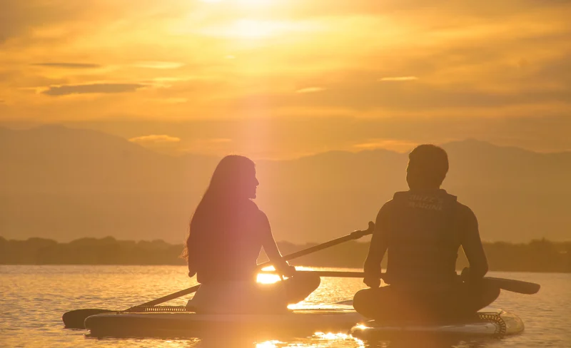 SUP Experience at Yuguang Island, Taijiang National Park, or Sicao Houseboat