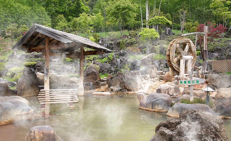 Hokkaido Jozankei Hot Spring Day Trip Package with Bus Ticket