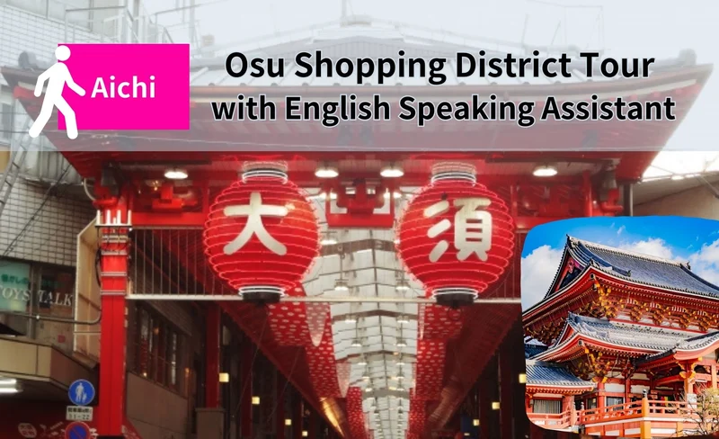 Osu Shopping District Tour with English Speaking Assistant