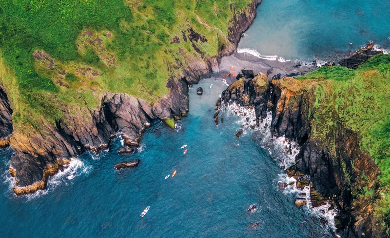 Glass Beach Canoe Experience in Yilan