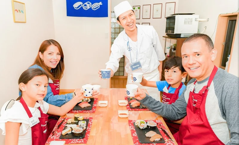 Sushi Making Experience in Tokyo