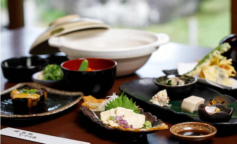 Yudoufu Sagano - Japanese Wasyoku Meal in Kyoto
