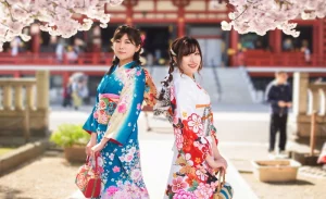 Kimono rental & photography experience in Asakusa