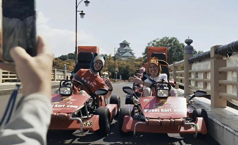 Street Go-Kart Experience in Osaka by the Original Street Kart