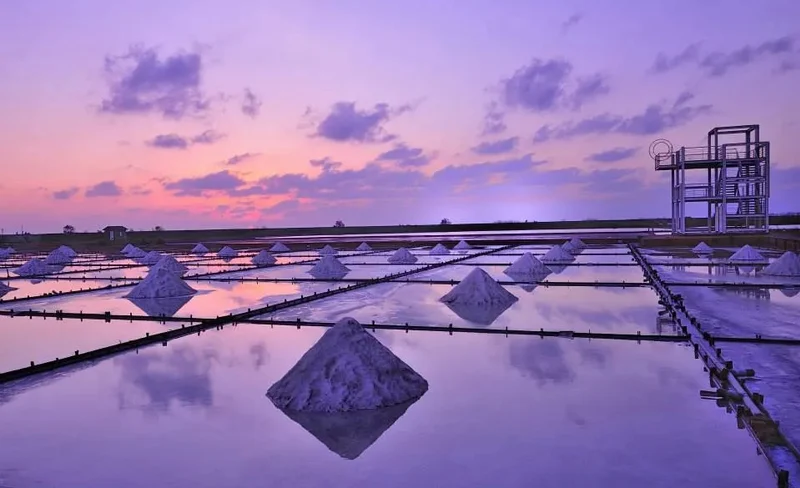 Ten Drum Cultural and Creative Park & Chigu Salt Mountain & Jingjiaozai Salt Field & Dadong Night Market Day Tour (Departure from Kaohsiung)